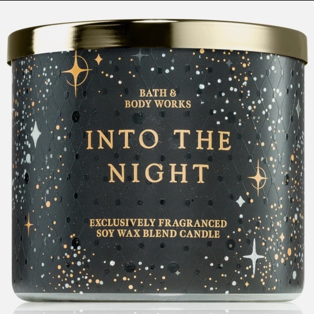 Bath & Body Works Into the Night 3 wicks Candle - Brand New
